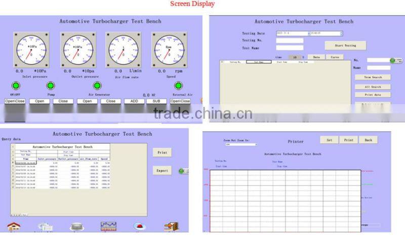BCZY-2c test bench for turbocharger with 2016 new design