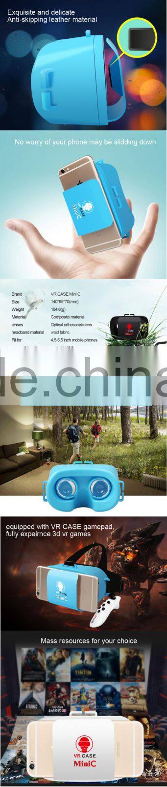 2016 Google Cardboard VR BOX 3.0 Pro1.0 Version Virtual Reality 3D Glasses