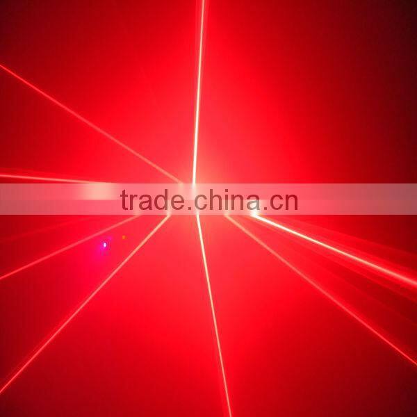 100mW laser beam effect red laser light