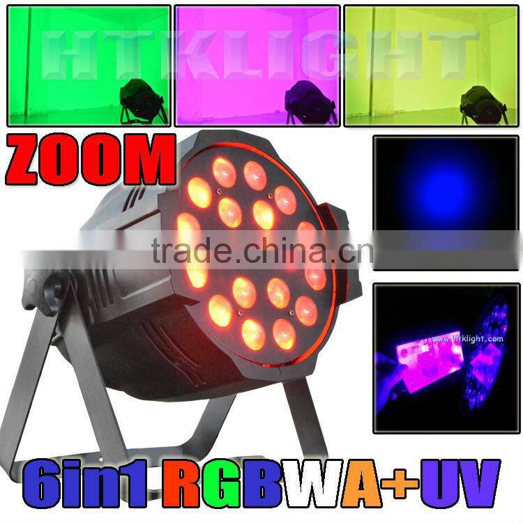 6in1 led zoom par