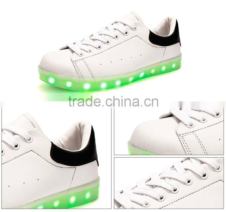 2016 Wholesale Shoes Adults LED Light Shoes Sneakers