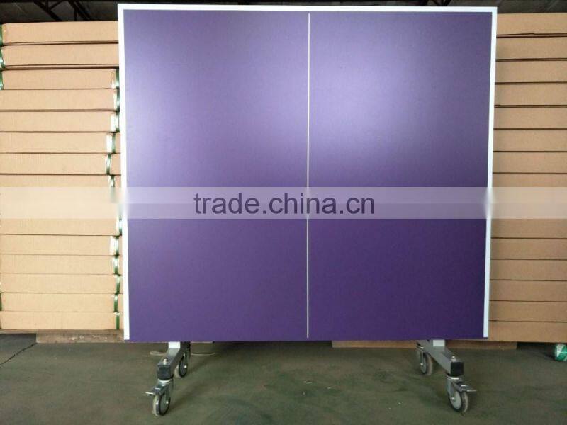 Modern hot sell 15/18/25mm outdoor aluminium foldable & movable tennis table
