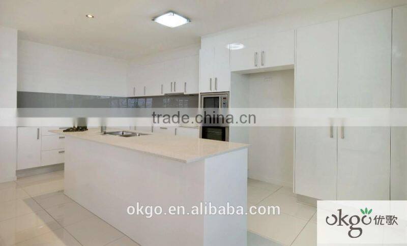 Home design custom kitchen cupboard wall unit for flat