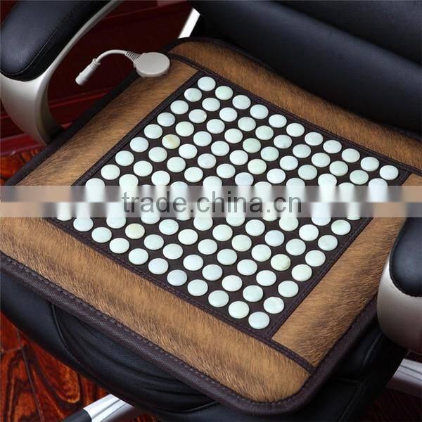Newest model Portable infrared blood circulation Jade massage cushion