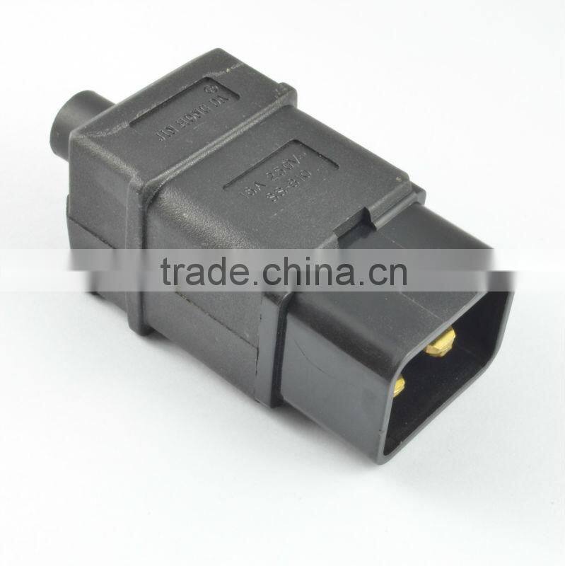 IEC 320 C20 male adapter connector electrical industrial plug adapter 15A