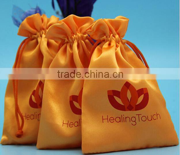 wholesale China luxury large size satin hair extensions packaging bags