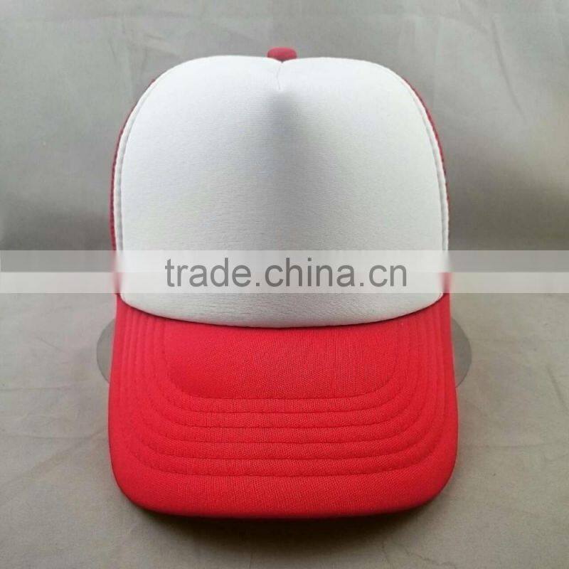 foam mesh blank trucker cap