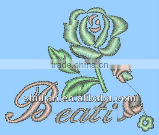 2013 newly design sew-on embroidery patch/badge