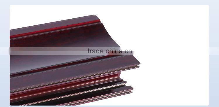 Quality aluminum profile for windows and doors wood grain surface