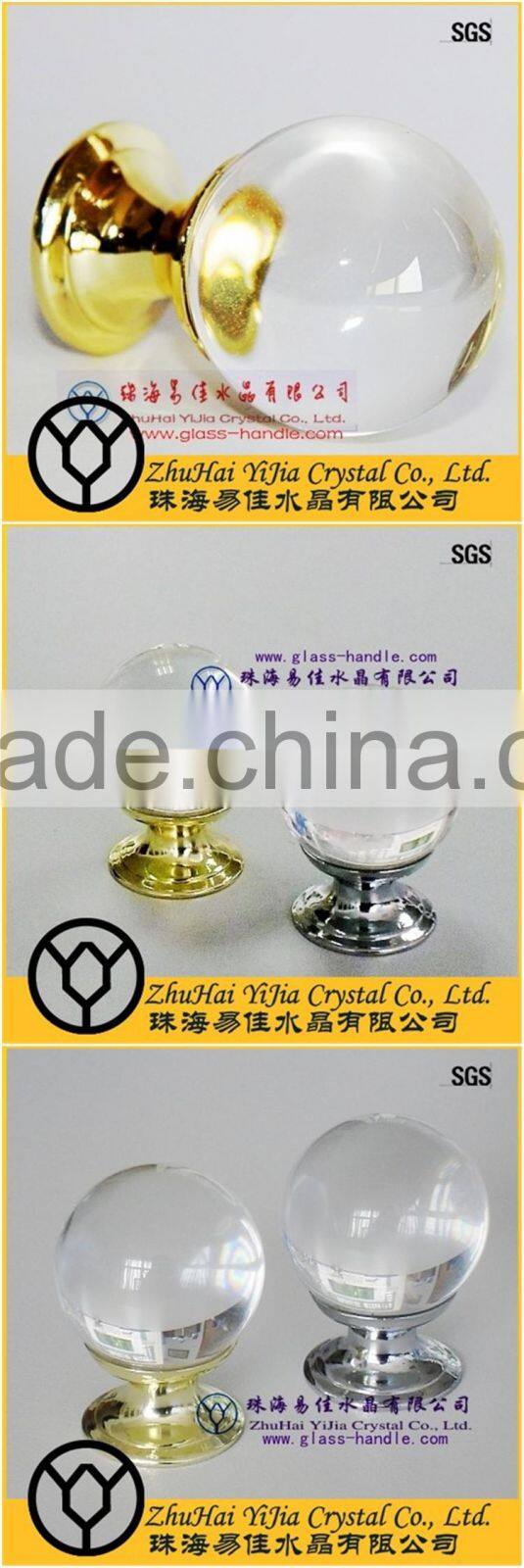 zinc alloy ball outdoor water faucet glass knobs