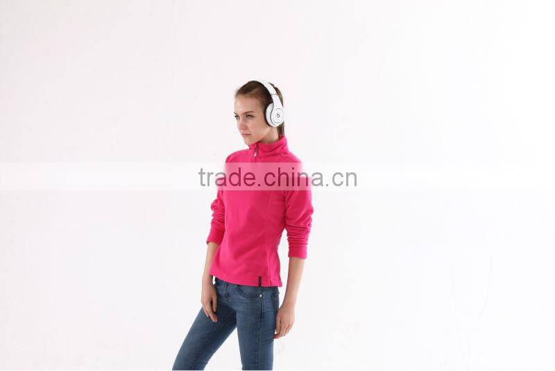 zip micro fleece pullover womens