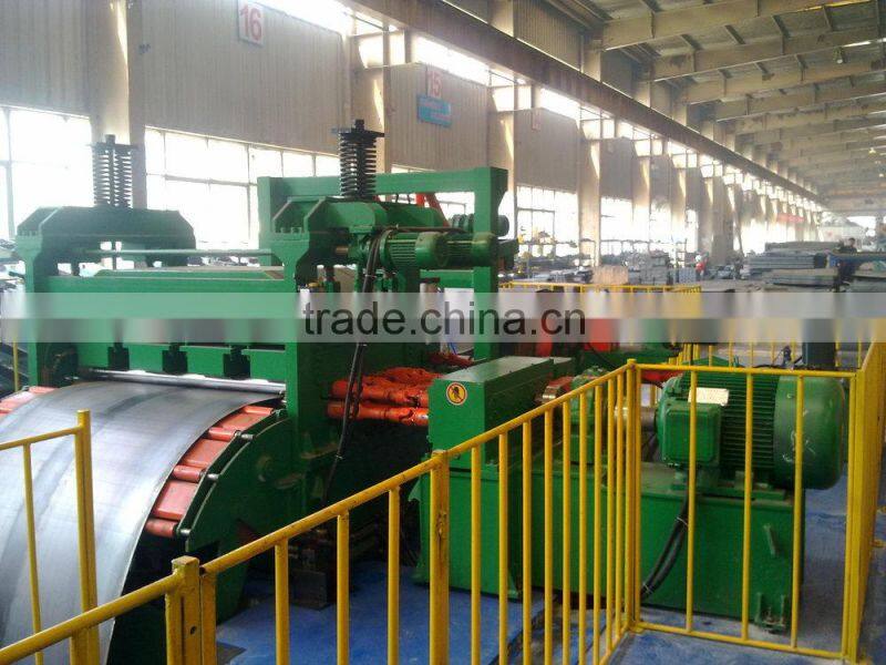 plate decoiling flattening shearing machine
