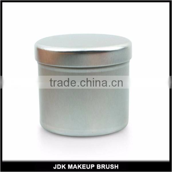 Bamboo boar bristle beard brush Black, portable tin box bearb brush with black boar bristle