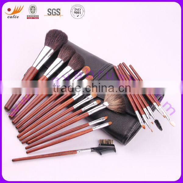 18pcs Makeup Brush Set With Natural and Synthetic Hair