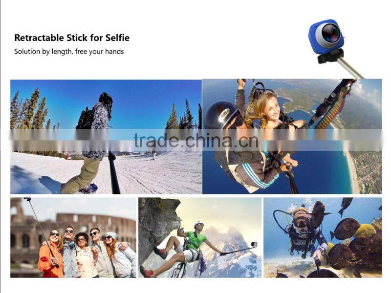 Action Camera Wifi Portable Mini Camcorder Outdoor Sport Wide-Angle Video Camera 360 Camera