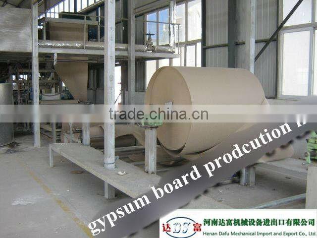 Factory Direct drywall gypsum board making machine , gypsum board cutting machine prices