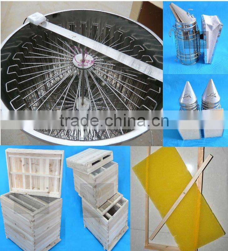 Bee equipment honey extractor with motor