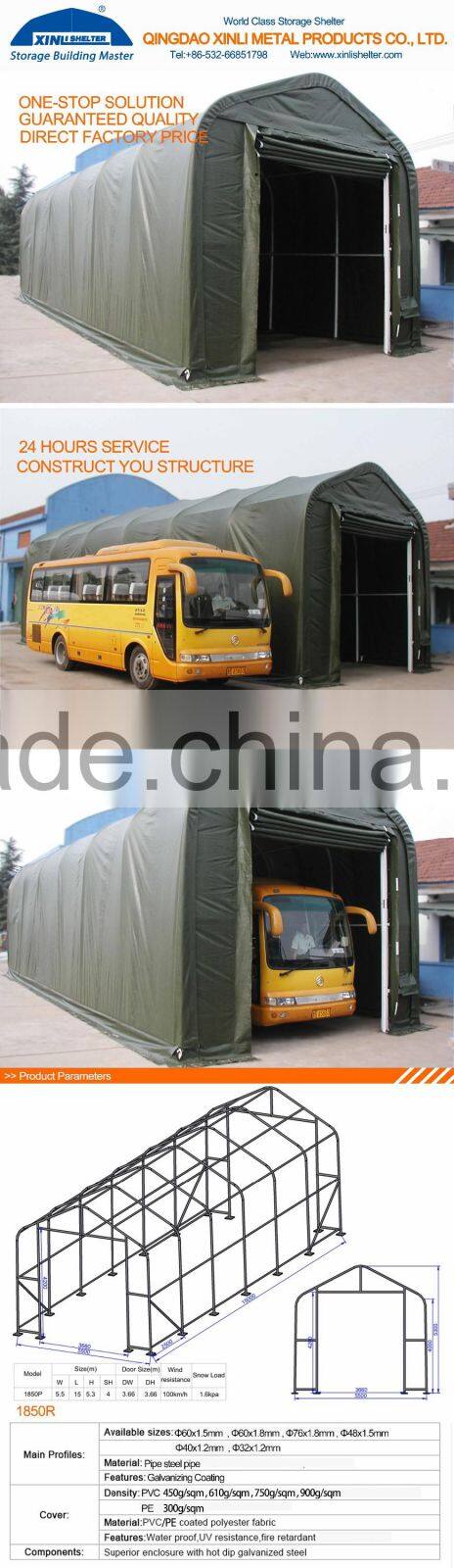 Portable Steel Structure Steel Bus Shed