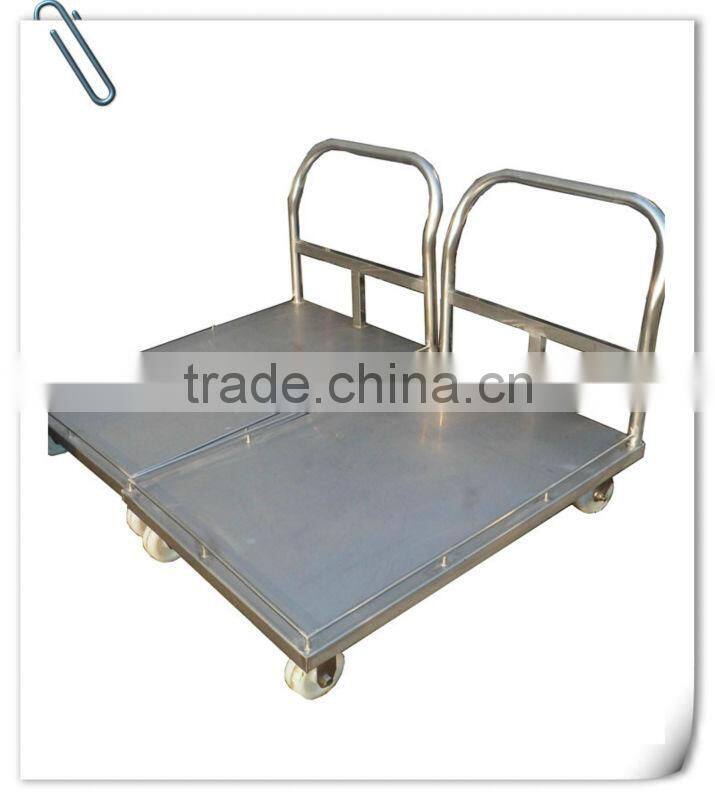 stainless steel trolley