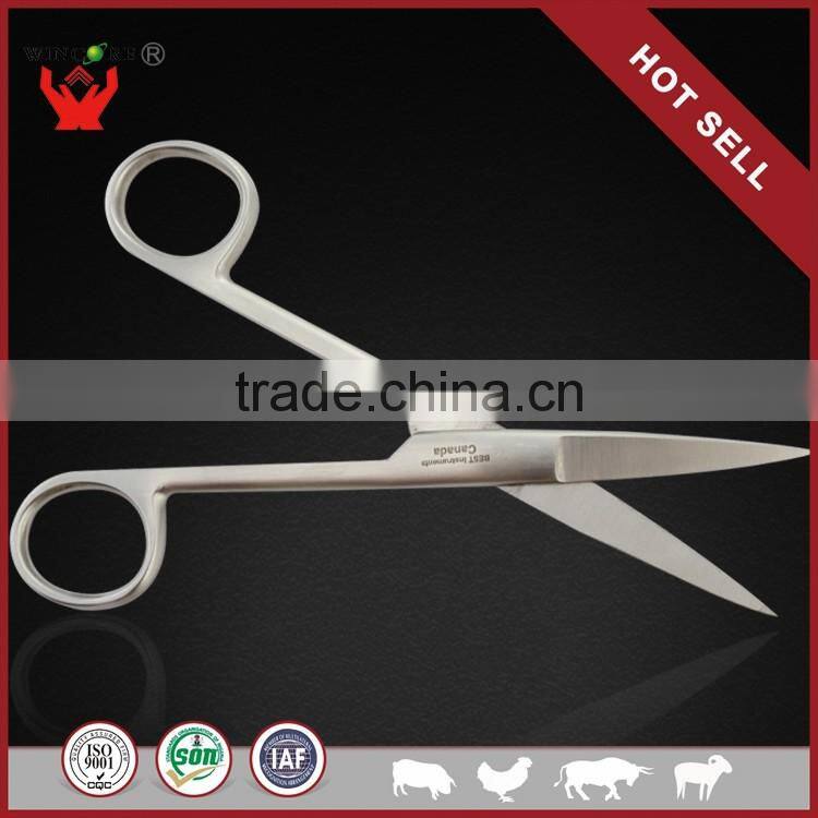 High Quality Approved Stainless Steel Surgical Scissor Veterinary Equipments