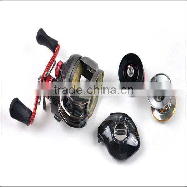streamlined shape bait casting reels
