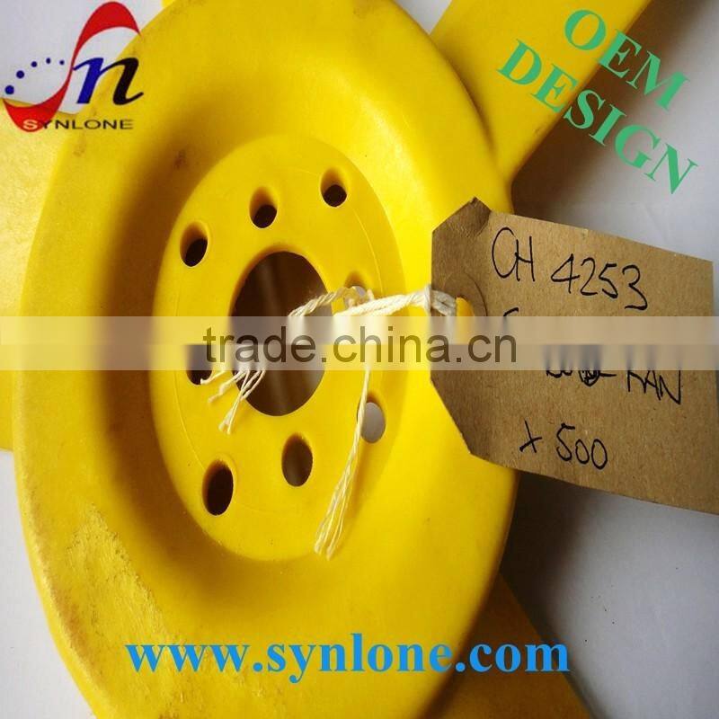 Injection molding plastic propeller