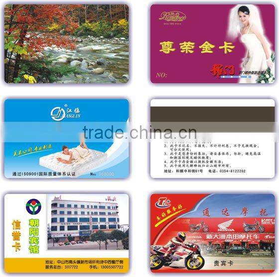 High quality SPA VIP card for ads