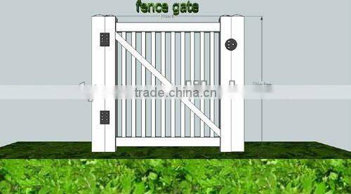 Pool fence pvc fence