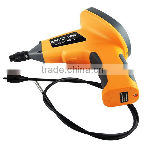 3.5" LCD Video Inspection 5.5mm Camera Handheld Industrial Endoscope 1M Cable Pipe Borescope 6 LED Snakescope