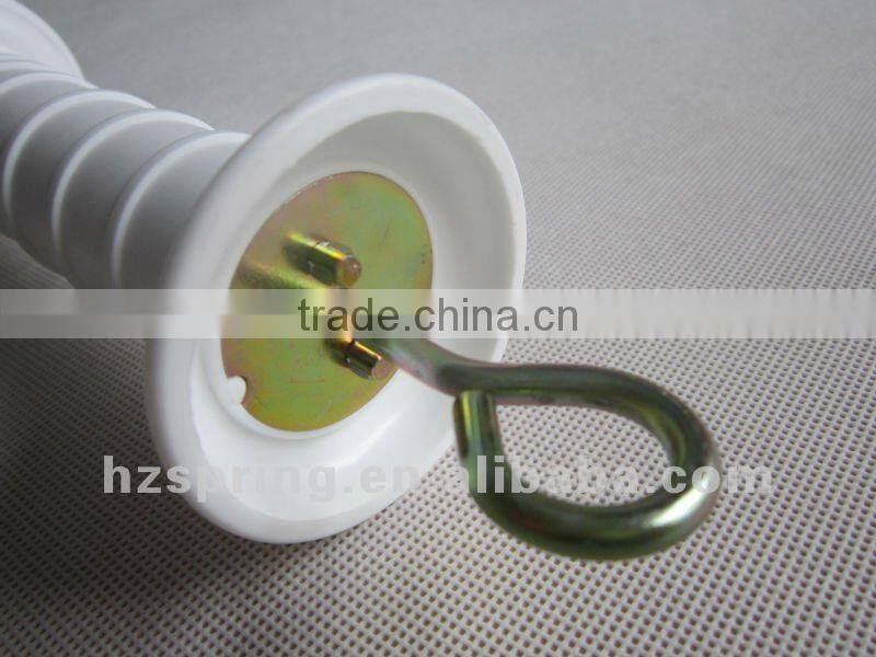Spring Gate Handle, White Color