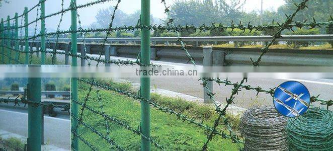 2014 Anlida SWG 12#*14#,14#*14#,16#*18#PVC&Galvanized Barbed Wire(Joint Venture Manufacturer)