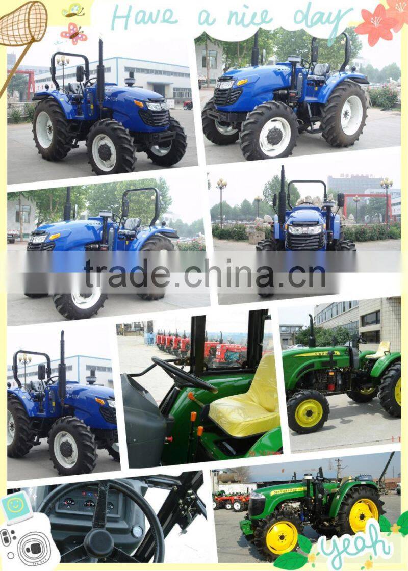 excellent prices high quality 25-65HP four wheel farm tractor prices in China market hot sale