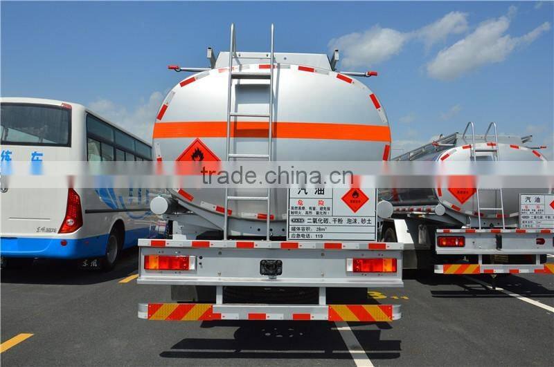 Dongfeng 12 wheel 8x4 30000 liters fuel tanker truck with reasonable price
