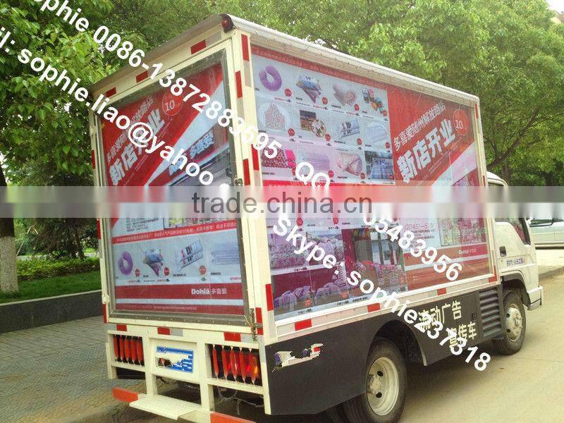 4X2 LED truck, mobile led screen truck,scrolling advertising trucks