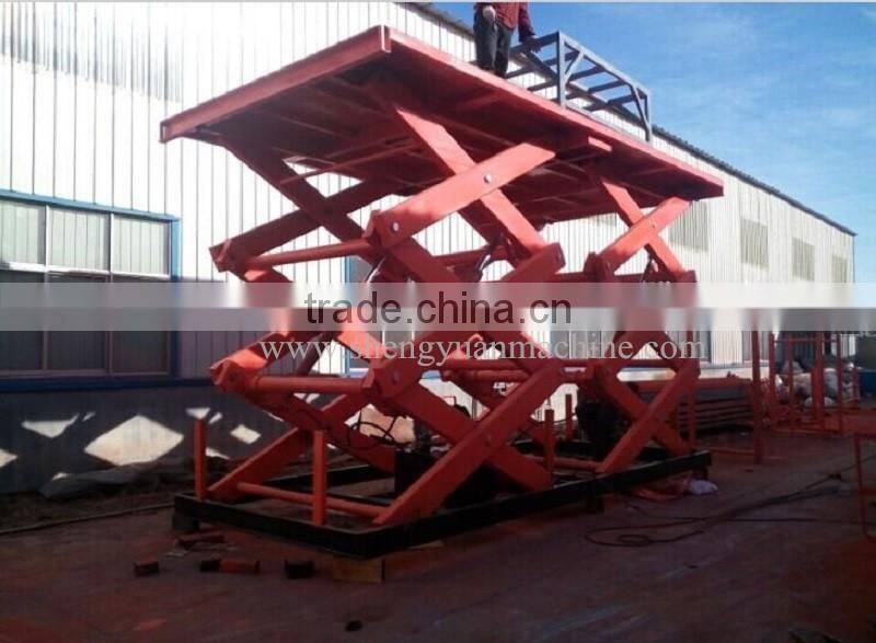 Good Quality Hydraulic Stationary Scissor Cargo Platform