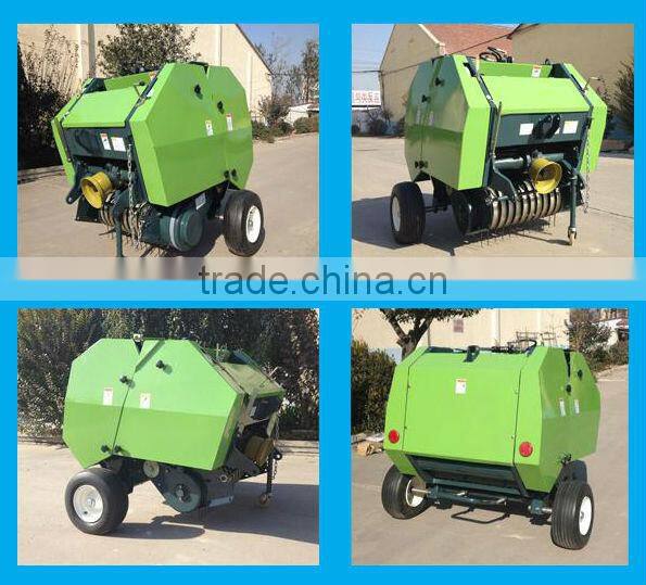 FXM hot Manufacturer CE hydraulicmachine small round hay baler for mini tractor