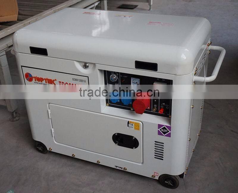 2016 hot sale silent type 5kv diesel generator