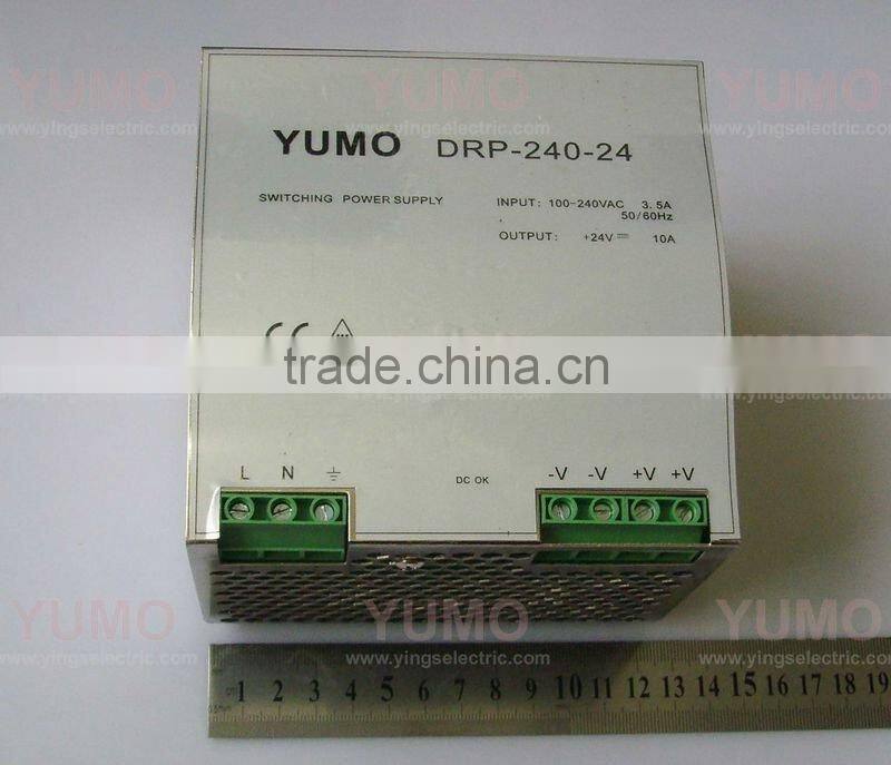 Din rail series switching power supply 240W DR-240-24