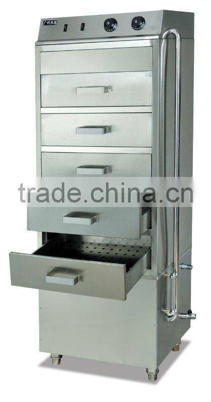 electric steam cabinet with 5 layers