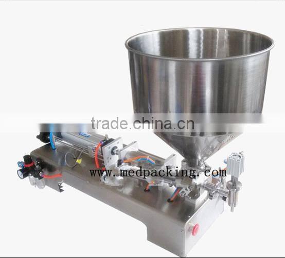 Single head Pneumatic Semi-automatic pneumatic shower gel/hand cream/ Shampoo filling machine