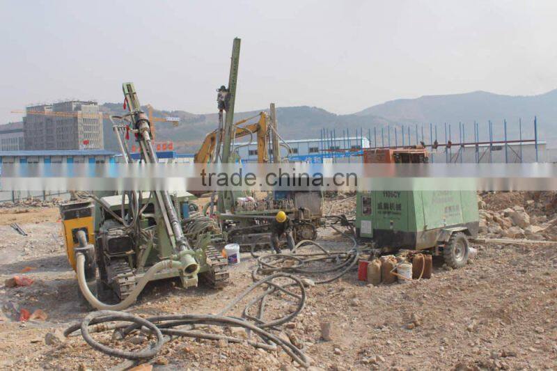 Z115Y multi-function crawler drill rig specially for mining blasting hole