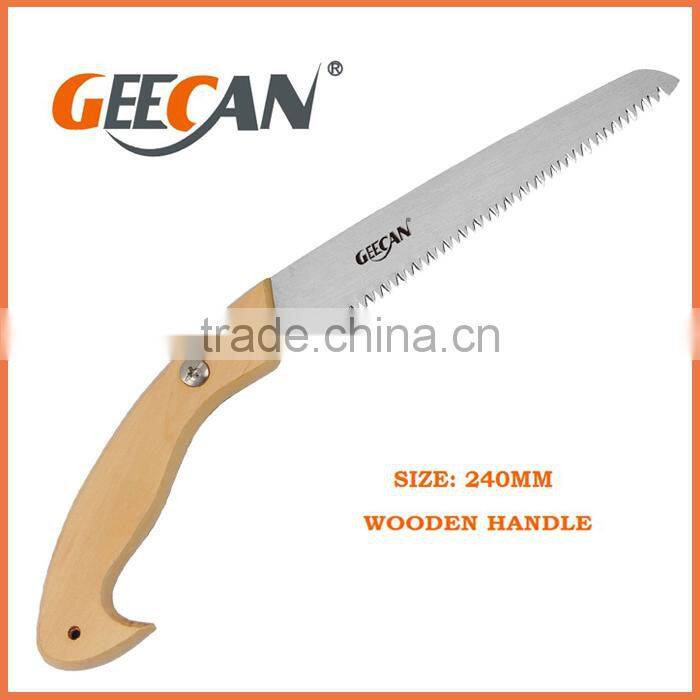 wood handle hand saw