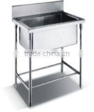 Hot sale stainless steel sink work bench ZQS-1T