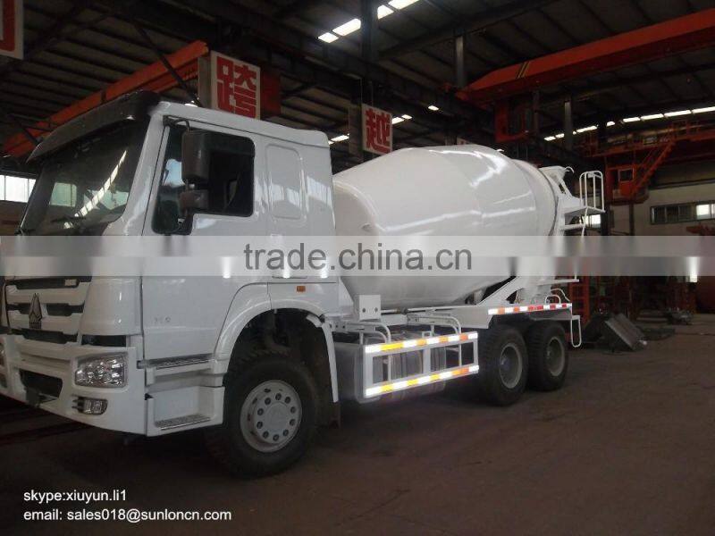 6x4 HOWO Concrete Truck with 8m3, 9m3,10m3 capacity (ZZ1257N3641W)