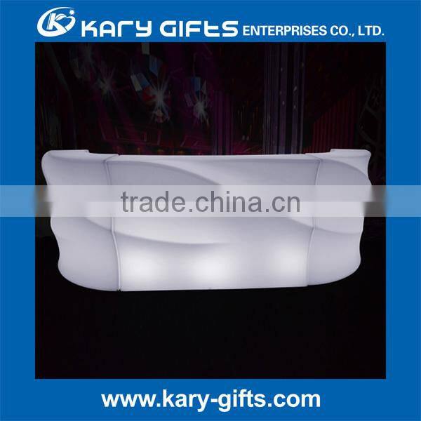 2016 New Design mobile cocktail bar equipment led light furniture