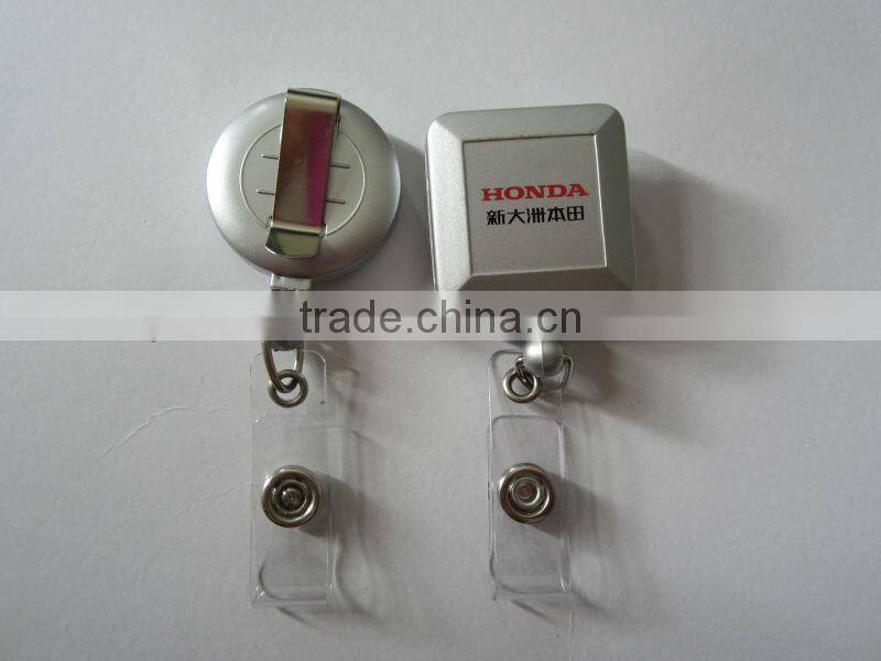 Plastic Badge Reel Keychains