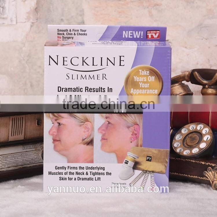 As Seen On TV 2017 NECKLINE Men's face massager vibrator Corrective chin