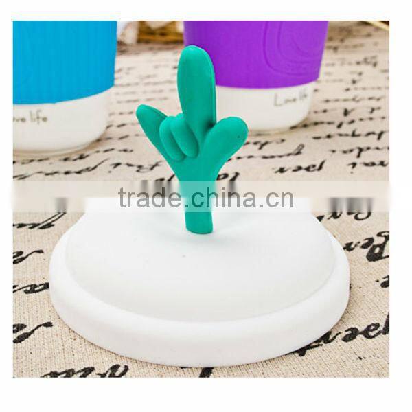 FDA Custom Non-stick silicone cup holder