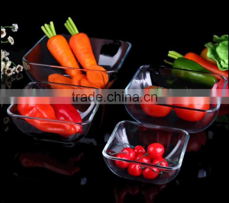 cheap square glass bowl kitchenware square glass bowl suqare bowl