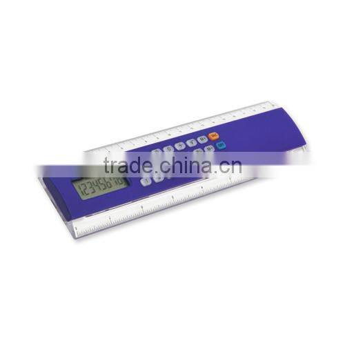 Plastic promotional 20cm ruler calculator/gift calculator